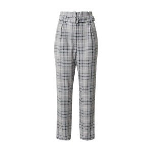 Dorothy Perkins Kalhoty 'Willow Check'  noční modrá / růžová / černá / bílá