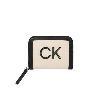 Calvin Klein Peněženka  písková / černá