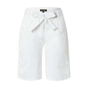 MORE & MORE Kalhoty se sklady v pase  bílá