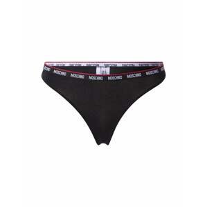 Moschino Underwear Tanga  červená / černá / bílá