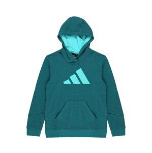 ADIDAS SPORTSWEAR Sportovní mikina  aqua modrá / petrolejová