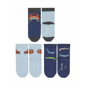 STERNTALER Ponožky  tmavě modrá / oranžová / světlemodrá / antracitová / světle zelená