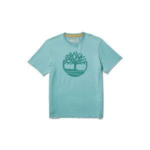 TIMBERLAND Tričko 'Kbec river tree tee'  tyrkysová / nefritová