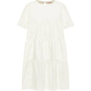 MYMO Letní šaty  bílá