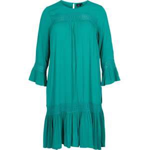 Zizzi Letní šaty 'ETRESS'  smaragdová