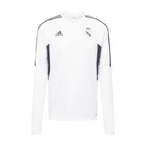 ADIDAS SPORTSWEAR Funkční tričko 'Real Madrid'  černý melír / bílá