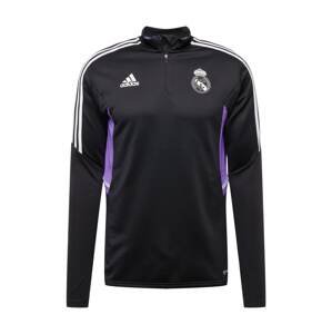 ADIDAS PERFORMANCE Funkční tričko 'Real Madrid'  fialová / černá / bílá