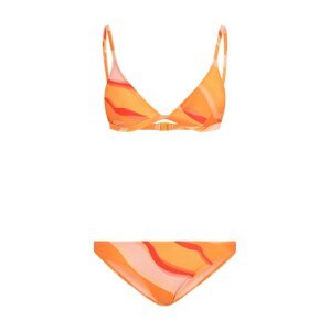 RIP CURL Bikiny 'BLISS BLOOM'  oranžová / svítivě oranžová / pastelově růžová