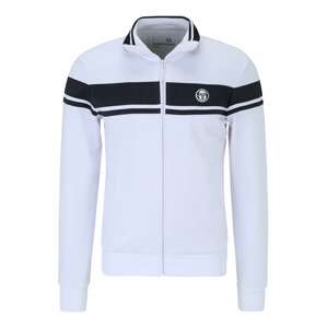 Sergio Tacchini Sportovní mikina  černá / bílá