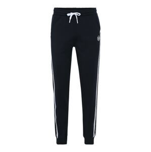 Sergio Tacchini Sportovní kalhoty  námořnická modř / bílá