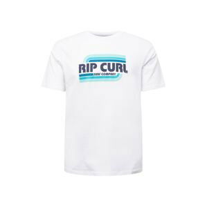 RIP CURL Funkční tričko 'YEH MUMMA'  bílá / tyrkysová / námořnická modř