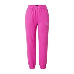 GAP Kalhoty  pink / bílá