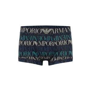 Emporio Armani Boxerky  marine modrá / noční modrá / nefritová / offwhite