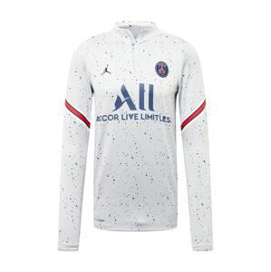 NIKE Sportovní mikina 'Paris St.-Germain Strike'  tmavě modrá / světle šedá / světle červená