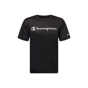 Champion Authentic Athletic Apparel Funkční tričko  černá / bílá