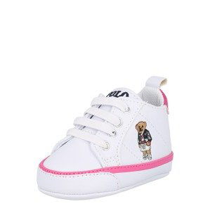 Polo Ralph Lauren Tenisky 'QUILTON'  bílá / pink / mix barev