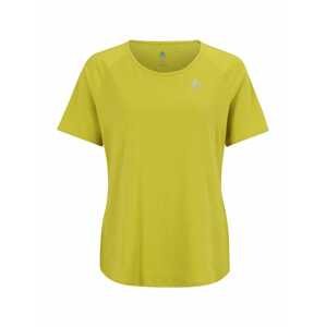 ODLO Funkční tričko 'Run Easy'  citronově žlutá / světle šedá