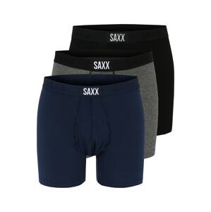 SAXX Sportovní spodní prádlo  námořnická modř / šedý melír / černá / bílá