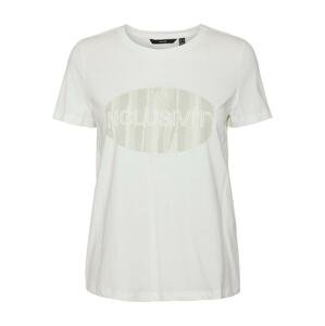 VERO MODA Tričko 'Joy Francis'  barva bílé vlny / přírodní bílá