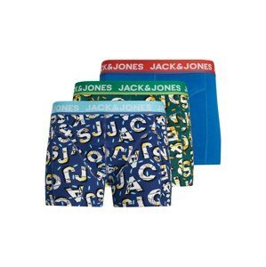 JACK & JONES Boxerky 'MAUI'  modrá / žlutá / bílá / červená / zelená