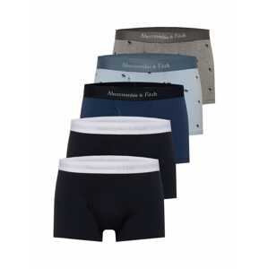 Abercrombie & Fitch Boxerky  námořnická modř / noční modrá / světlemodrá / šedý melír / černá