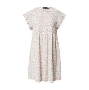 SOAKED IN LUXURY Letní šaty 'Suzie'  bílá / světlemodrá / pastelově červená / růžová