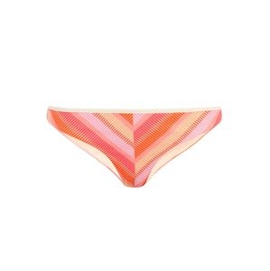 RIP CURL Spodní díl plavek 'SUN RAYS'  meruňková / tmavě oranžová / pink / oranžově červená