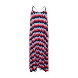 EVOKED Letní šaty 'MESA'  námořnická modř / světlemodrá / starorůžová / červená / černá