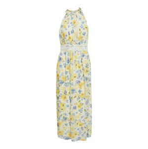 VILA Letní šaty 'Micada'  světlemodrá / žlutá / hořčicová / bílá