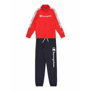 Champion Authentic Athletic Apparel Joggingová souprava  bílá / ohnivá červená / tmavě modrá