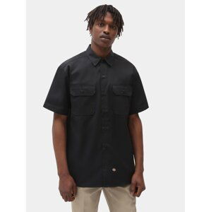 DICKIES Košile 'Woven'  antracitová / černá