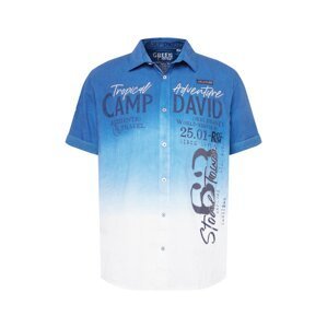 CAMP DAVID Košile  modrá