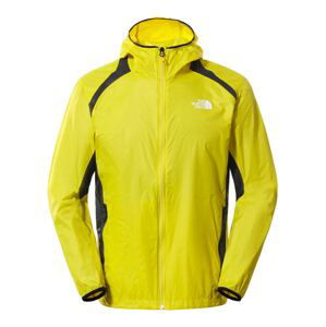 THE NORTH FACE Outdoorová bunda 'M AO WIND FZ JACKET - EU'  žlutá / černá / bílá