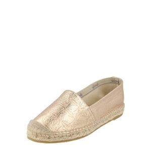 Vidorreta Espadrilky 'NAPA'  zlatá