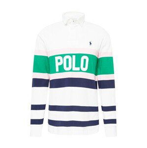 Polo Ralph Lauren Tričko  bílá / námořnická modř / zelená / pastelově růžová