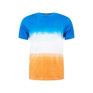 Polo Ralph Lauren Tričko  modrá / oranžová / bílá