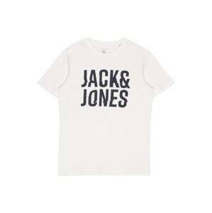 Jack & Jones Junior Tričko 'ARTHURS'  černá / bílá