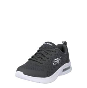 SKECHERS Tenisky 'Microspec Max'  šedá / bílá