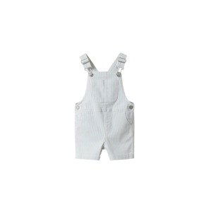 MANGO KIDS Laclové kalhoty 'Haiti'  světlemodrá / offwhite