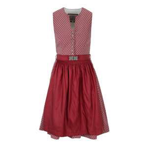 MARJO Dirndl 'Karine'  pink / červená / bílá