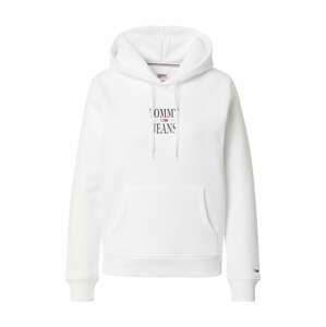 Tommy Jeans Mikina  noční modrá / červená / offwhite