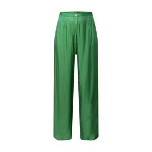 Nasty Gal Plus Kalhoty  tmavě zelená