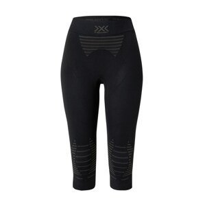 X-BIONIC Sportovní kalhoty 'INVENT 4.0'  šedá / černá