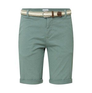 Lindbergh Chino kalhoty  světle zelená / bílá / tmavě modrá