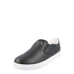 ARMANI EXCHANGE Slip on boty  zlatá / černá