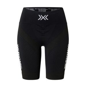 X-BIONIC Sportovní kalhoty 'EFFEKTOR 4.0'  černá / bílá