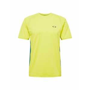 OAKLEY Funkční tričko  žlutá / petrolejová
