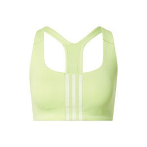 ADIDAS PERFORMANCE Sportovní podprsenka  limetková / bílá