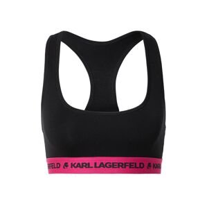Karl Lagerfeld Podprsenka  pink / černá