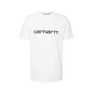 Carhartt WIP Tričko  černá / bílá